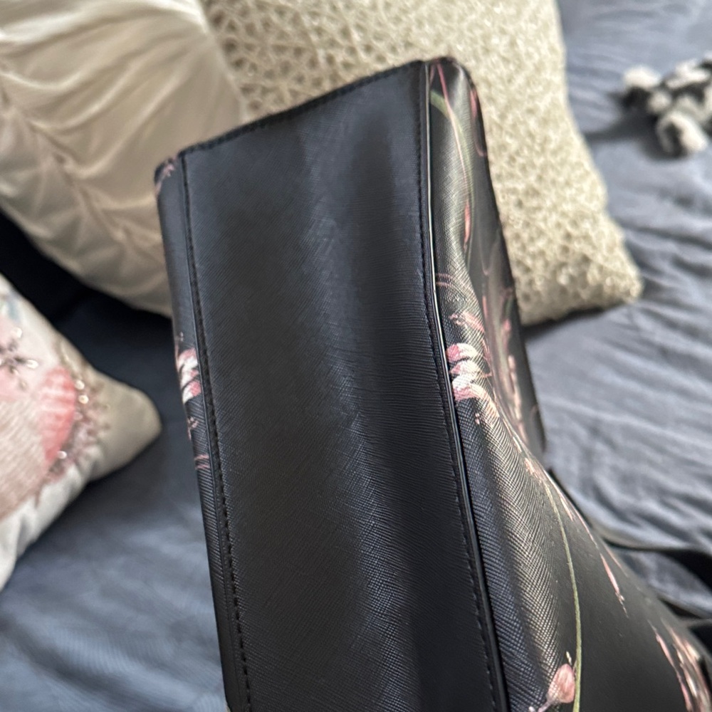 Ted Baker Floral Black Tote Bag - Picture 4 of 5